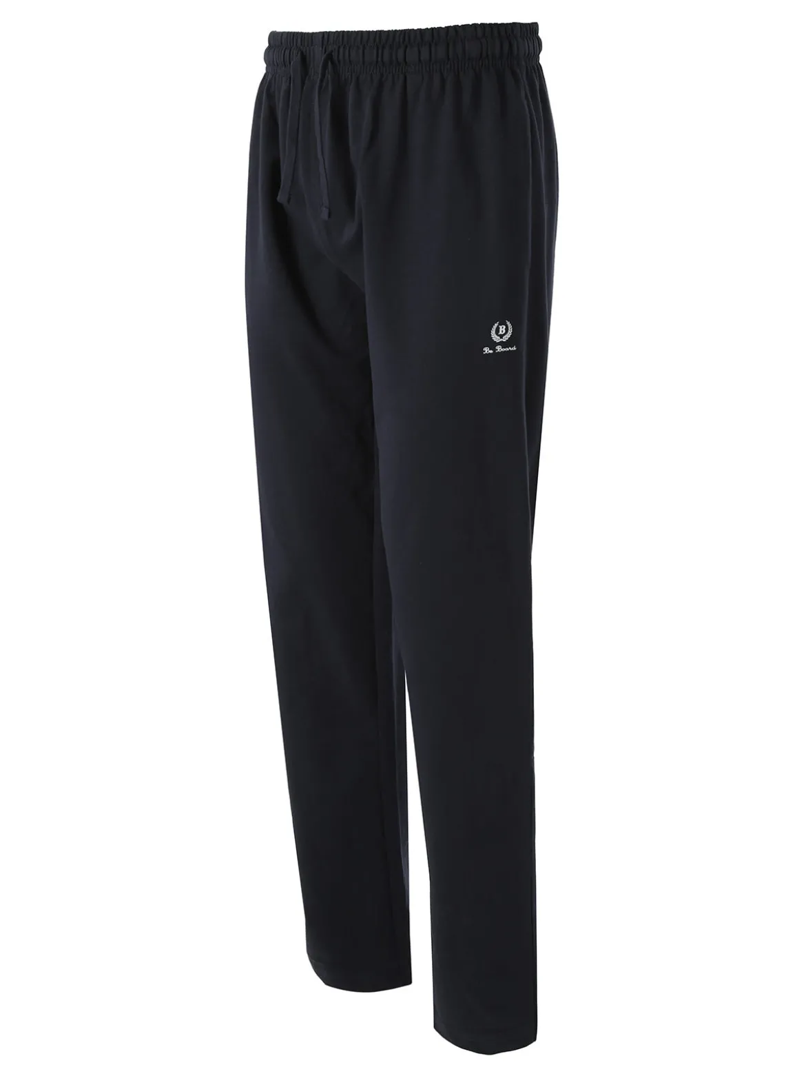 Be Board Pantaloni sportivi da uomo in cotone con coulisse - blu scuro