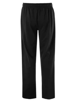 Be Board Pantaloni sportivi da uomo in cotone con coulisse - nero