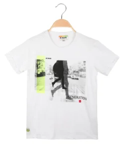 Be Board T-shirt manica corta da ragazzo con stampe