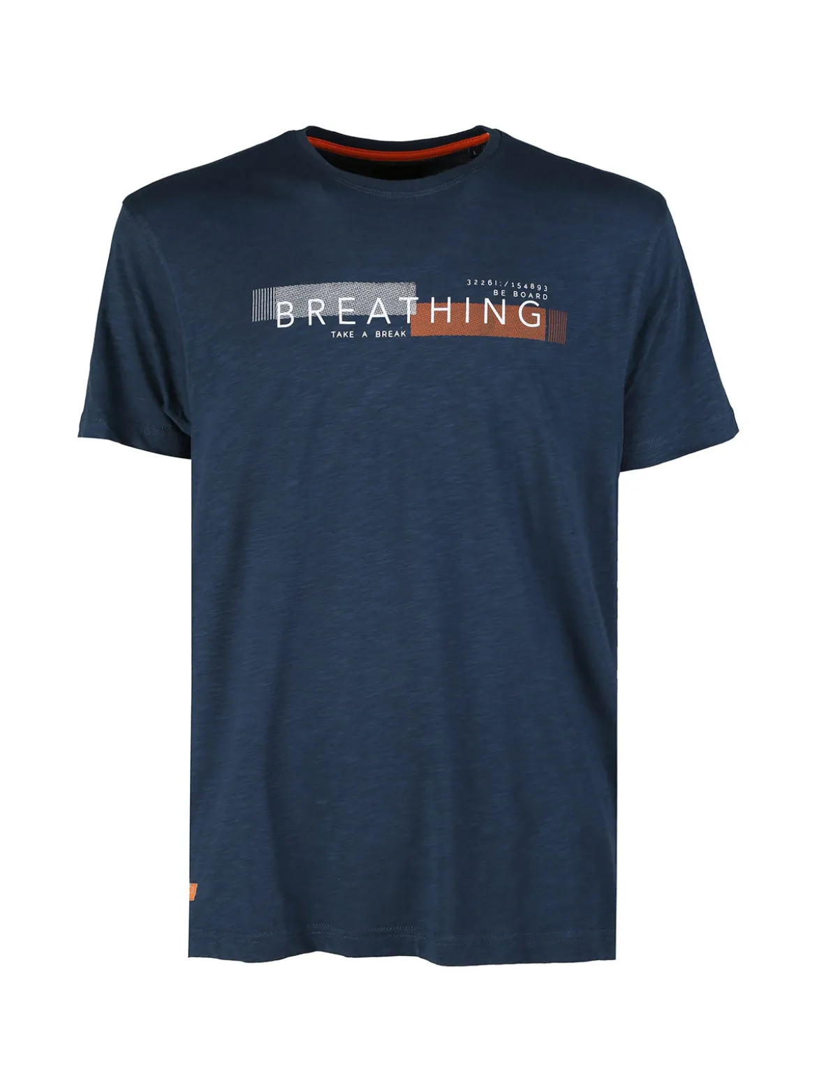 Be Board T-shirt uomo in cotone con stampa scrtita
