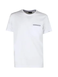 Be Board T-shirt uomo in cotone con taschino sul petto