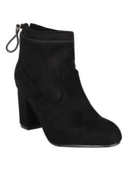 Be Gold Tronchetto donna scamosciato con tacco
