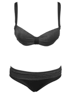 Bellissima Costume bikini donna con lurex taglie forti