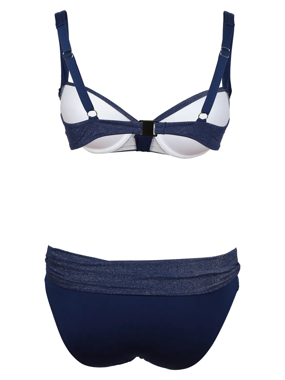 Bellissima Costume bikini donna con lurex taglie forti