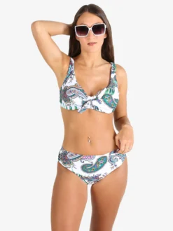 Bikini 4 You Bikini donna con ferretto e slip vita alta COPPA C