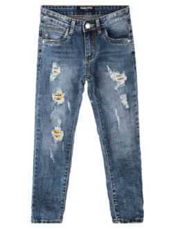Bimbo Style Jeans da bambino con strappi