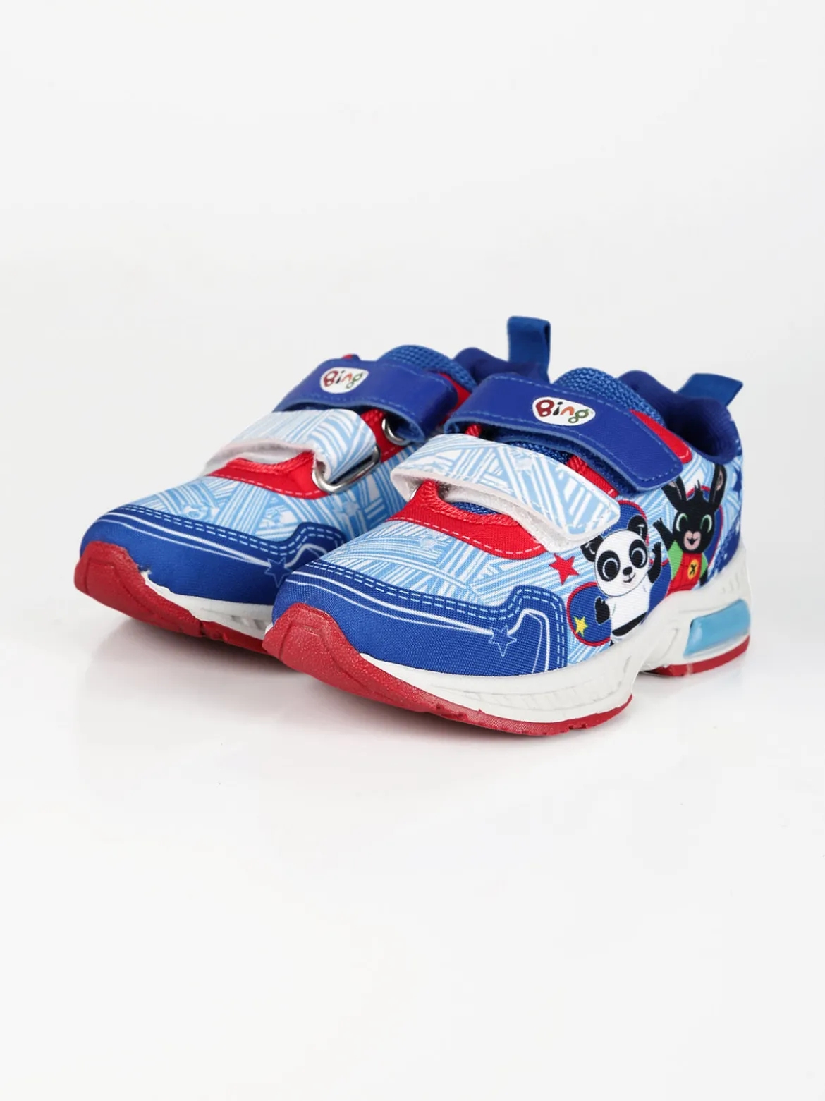 Bing Scarpe da bimbo con strappi e luci