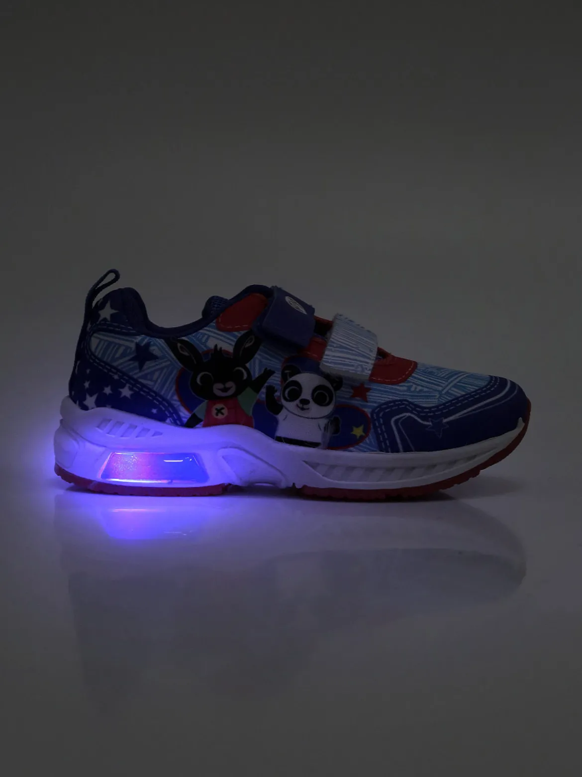 Bing Scarpe da bimbo con strappi e luci