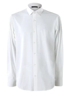 Bread & Buttons Camicia da uomo a maniche lunghe - bianco