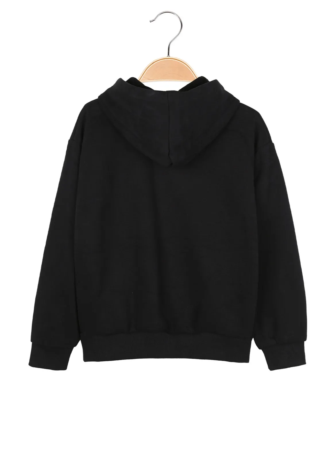 Brum Beby Felpa da bambino con cappuccio e zip - nero