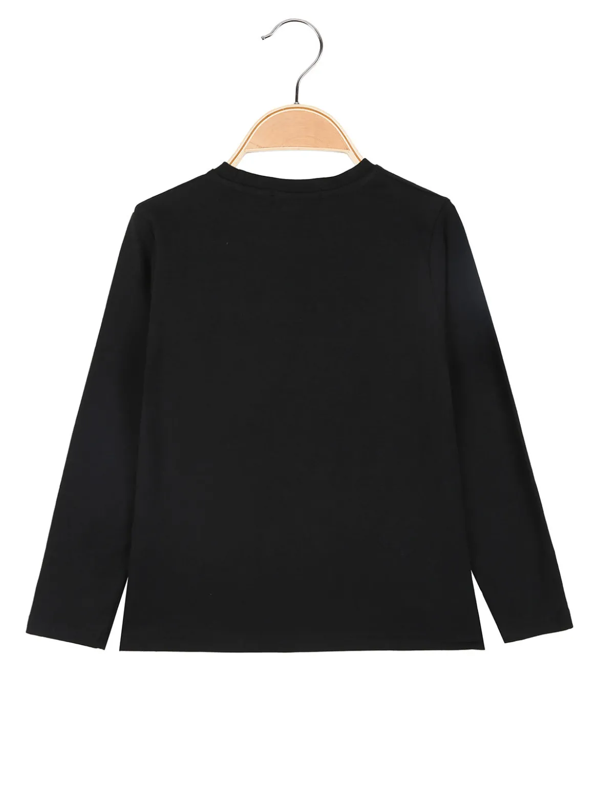 Brum Beby T-shirt maniche lunghe da bambino con stampa - nero