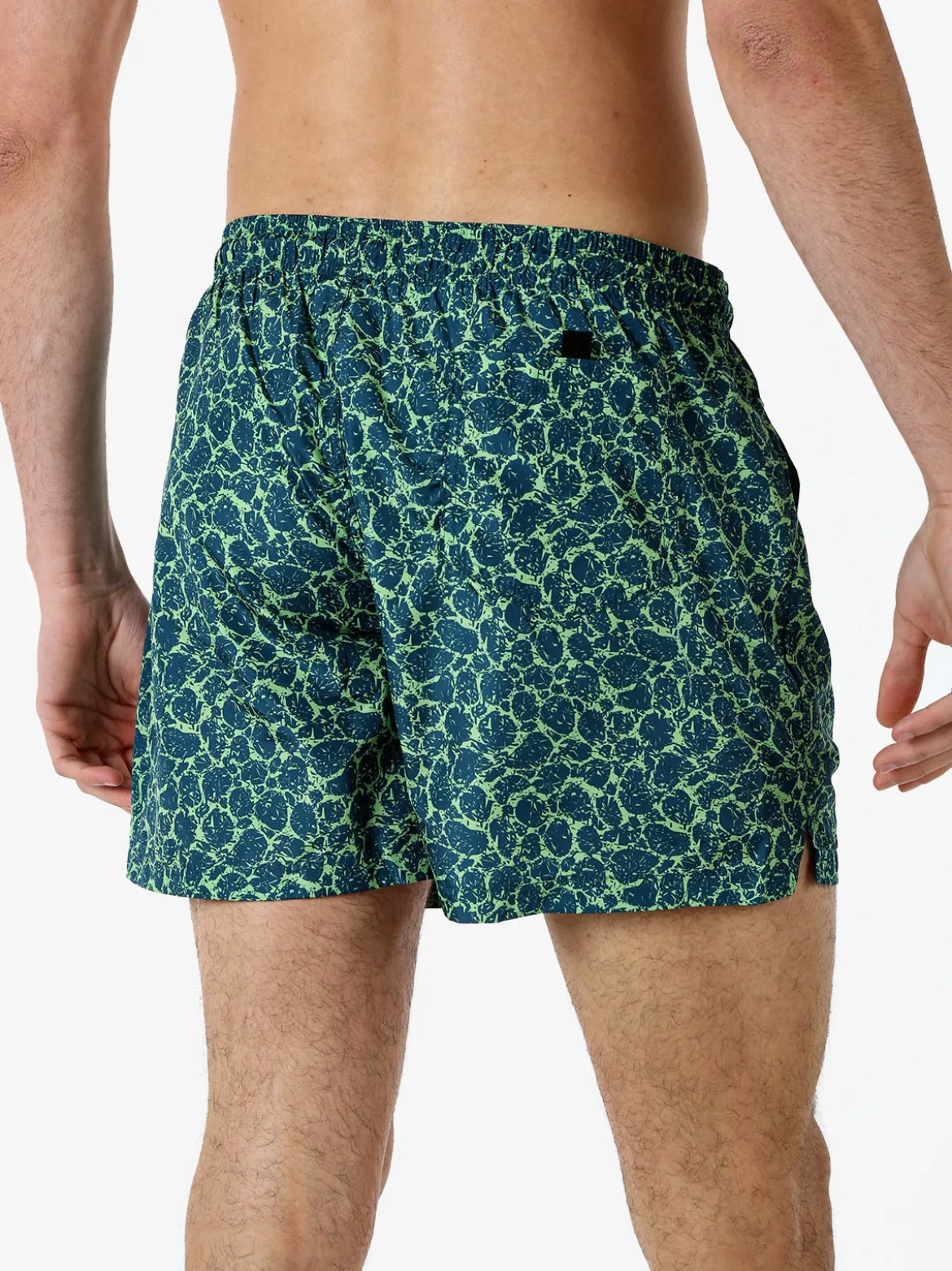 Buoncostume Boxer mare da uomo colorati - verde