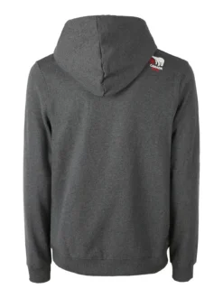 Canada Trail Felpa con cappuccio da uomo con interno felpato - grigio