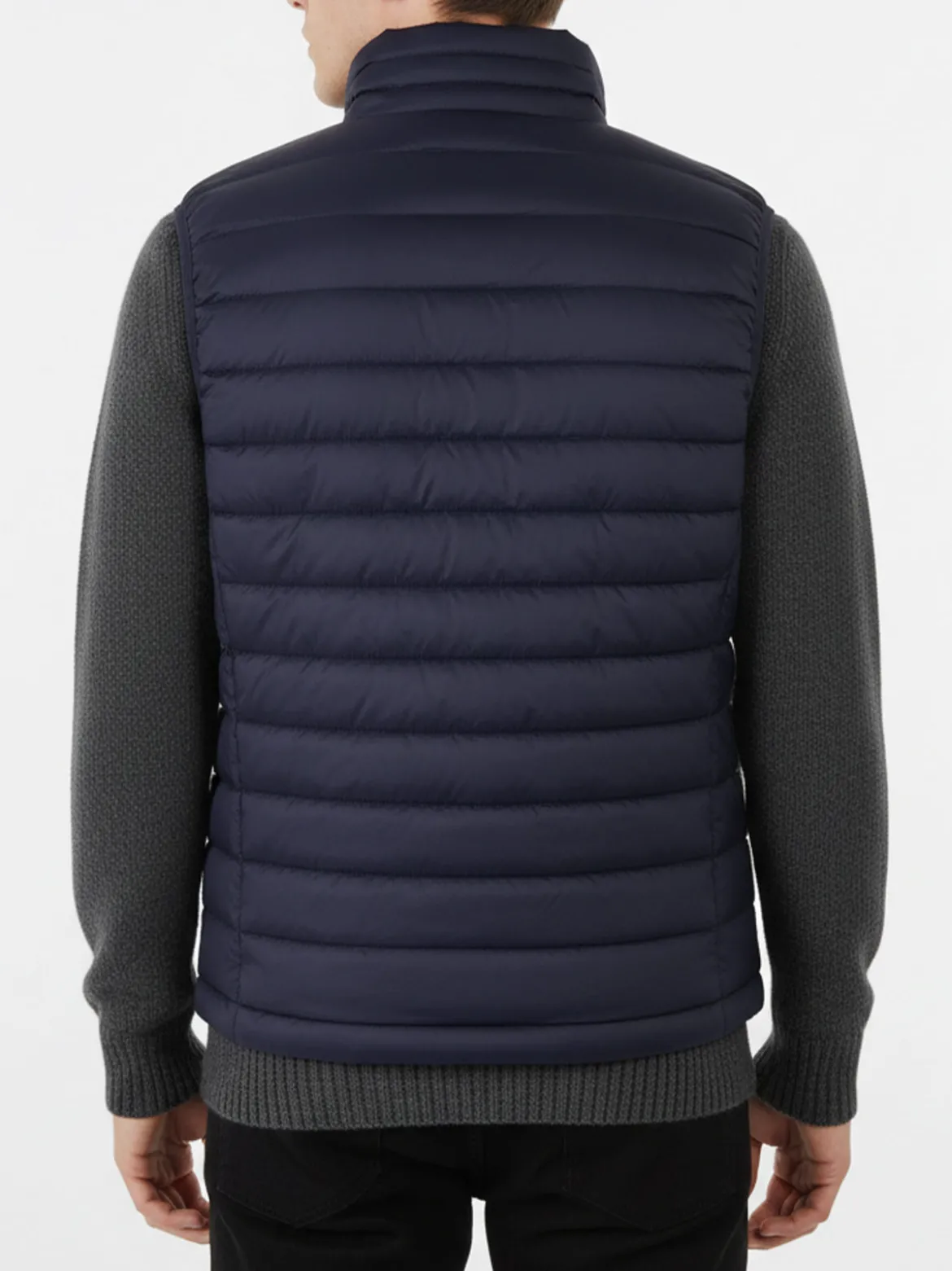Canada Trail Smanicato imbottito da uomo con zip - blu scuro