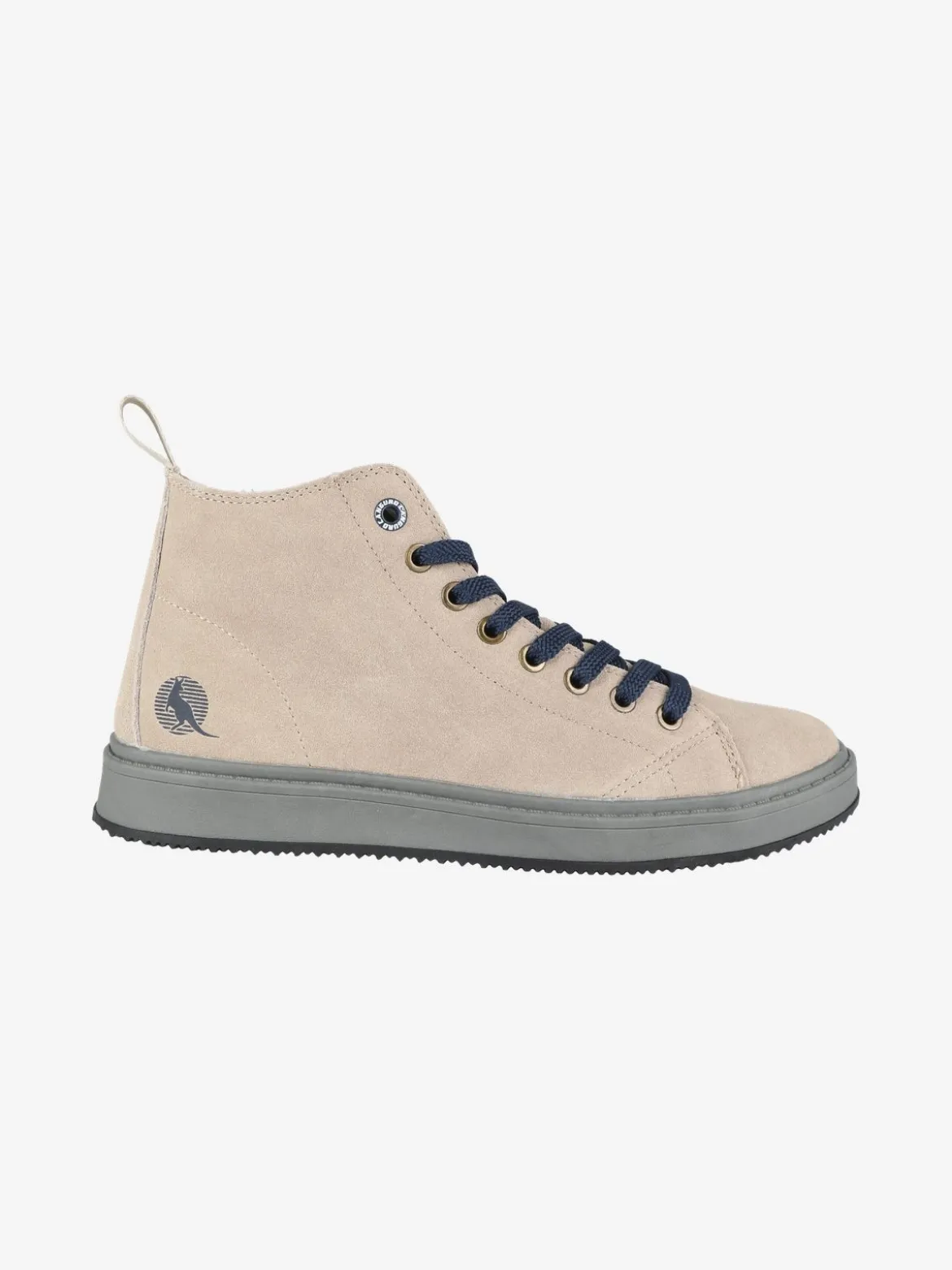 Canguro Polacchini in pelle scamosciata da donna