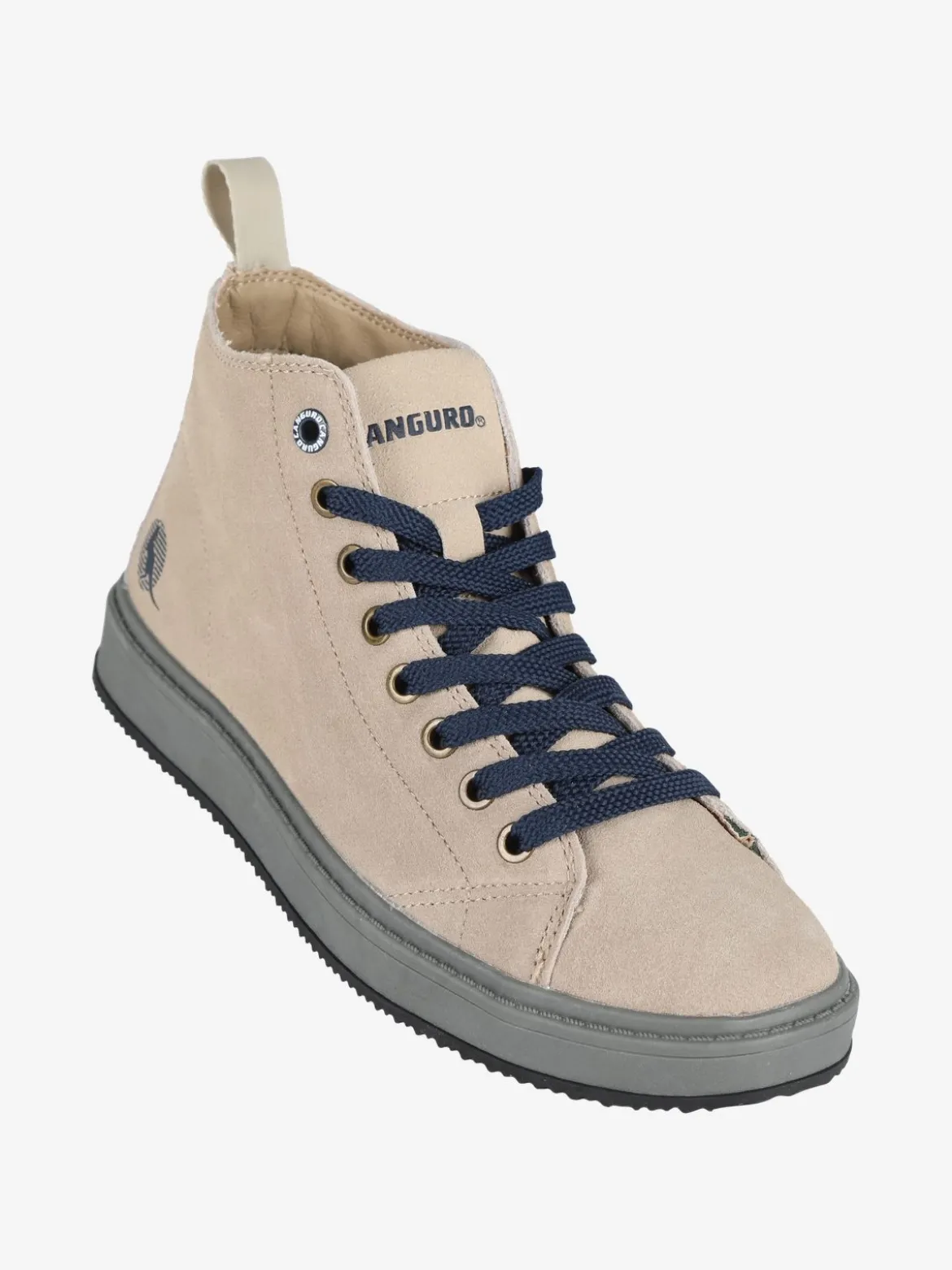 Canguro Polacchini in pelle scamosciata da donna