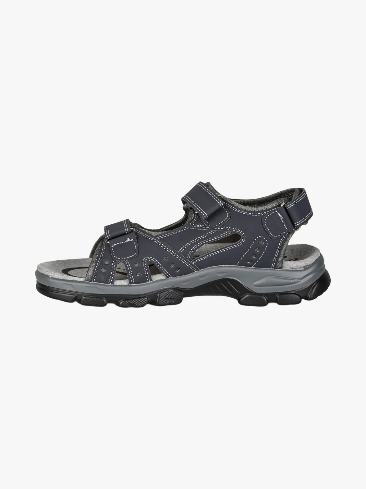 Canguro Sandali da uomo con cinturini a strappo - blu scuro