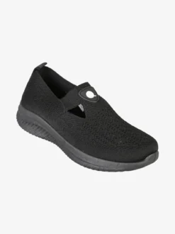 Canguro Scarpe slip on da donna con zeppa