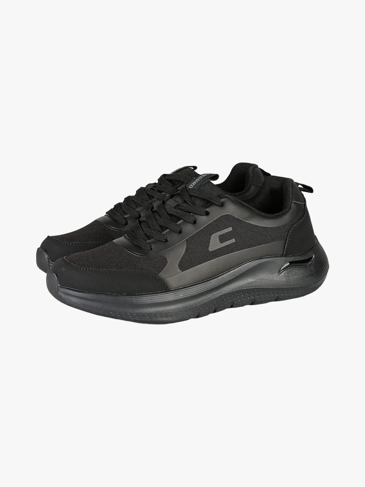 Canguro Sneakers da uomo stringate - nero