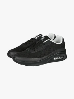 Canguro Sneakers sportive da donna in tessuto con air - nero