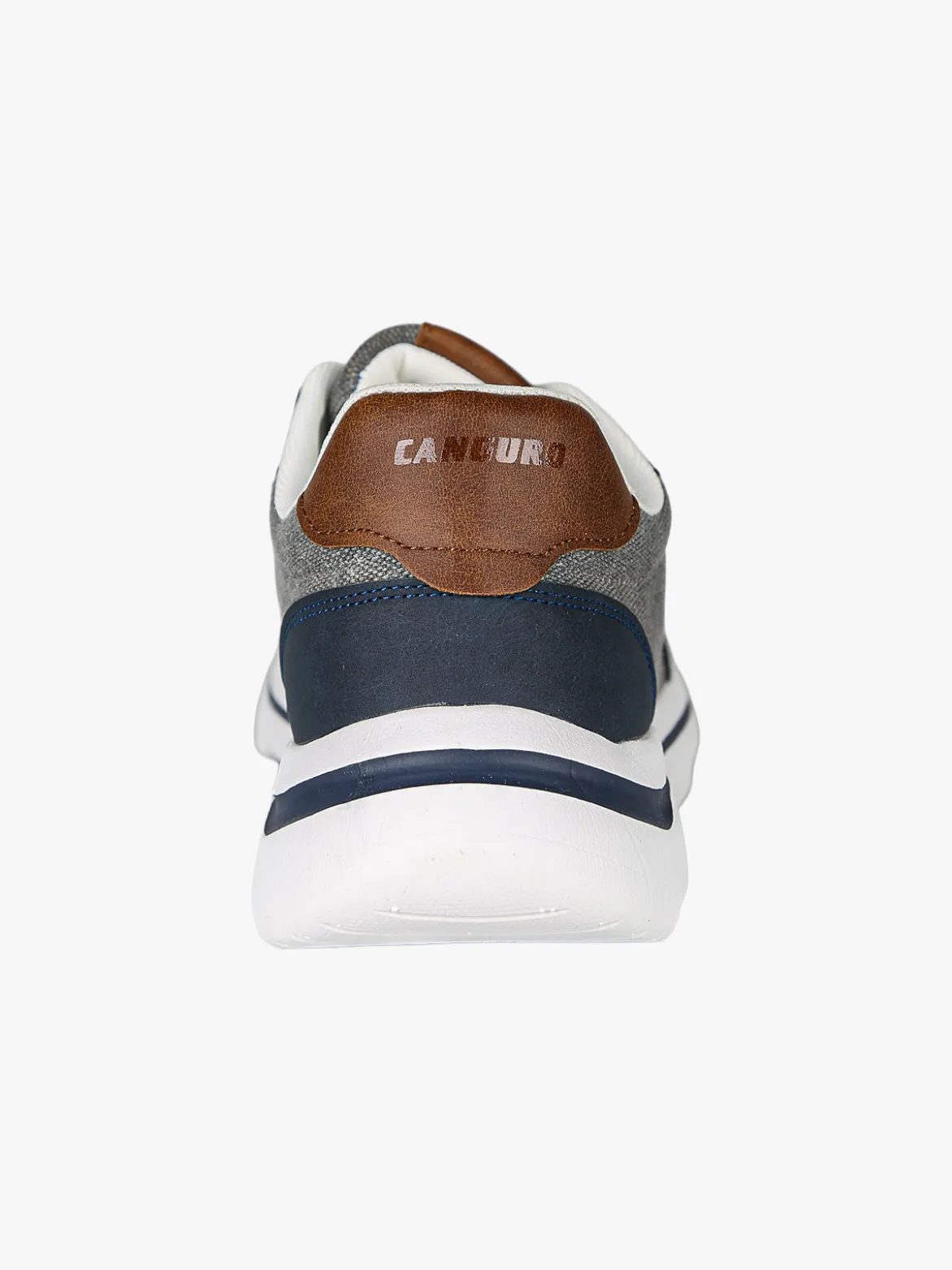 Canguro Sneakers stringate da uomo in tessuto - blu scuro