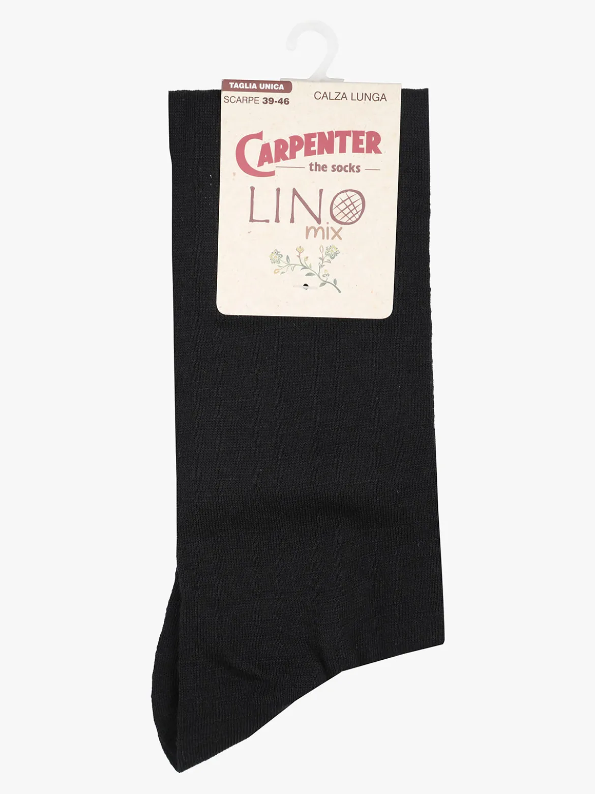 Carpenter Calze lunghe da uomo in misto lino