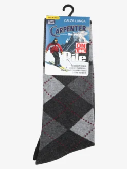 Carpenter Calze lunghe da uomo in pile