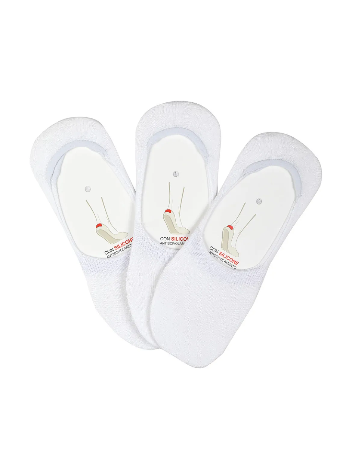 Carpenter 3 Paia di calze salvapiede unisex