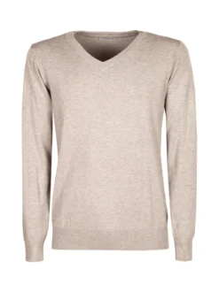 Cashtouch Pullover da uomo in tinta unita