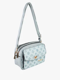 Charro Borsa a tracolla da donna con stampe - azzurro