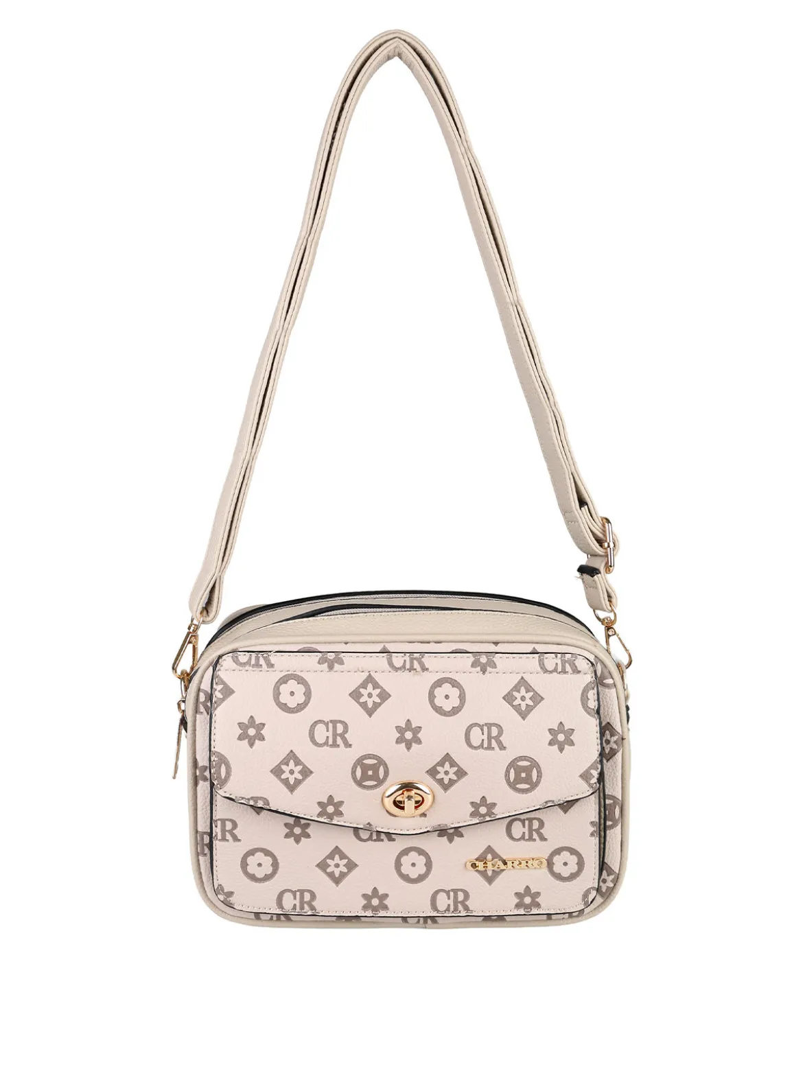 Charro Borsa a tracolla da donna con stampe - khaki