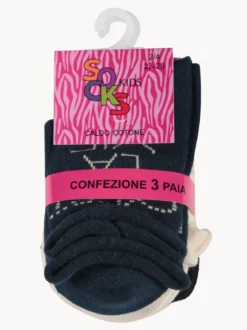 Ciocca Calze corte da bambina confezione da 3 paia