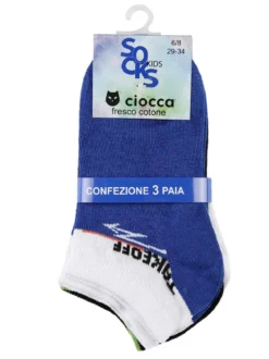 Ciocca Calze corte da bambino Confezione da 3 paia