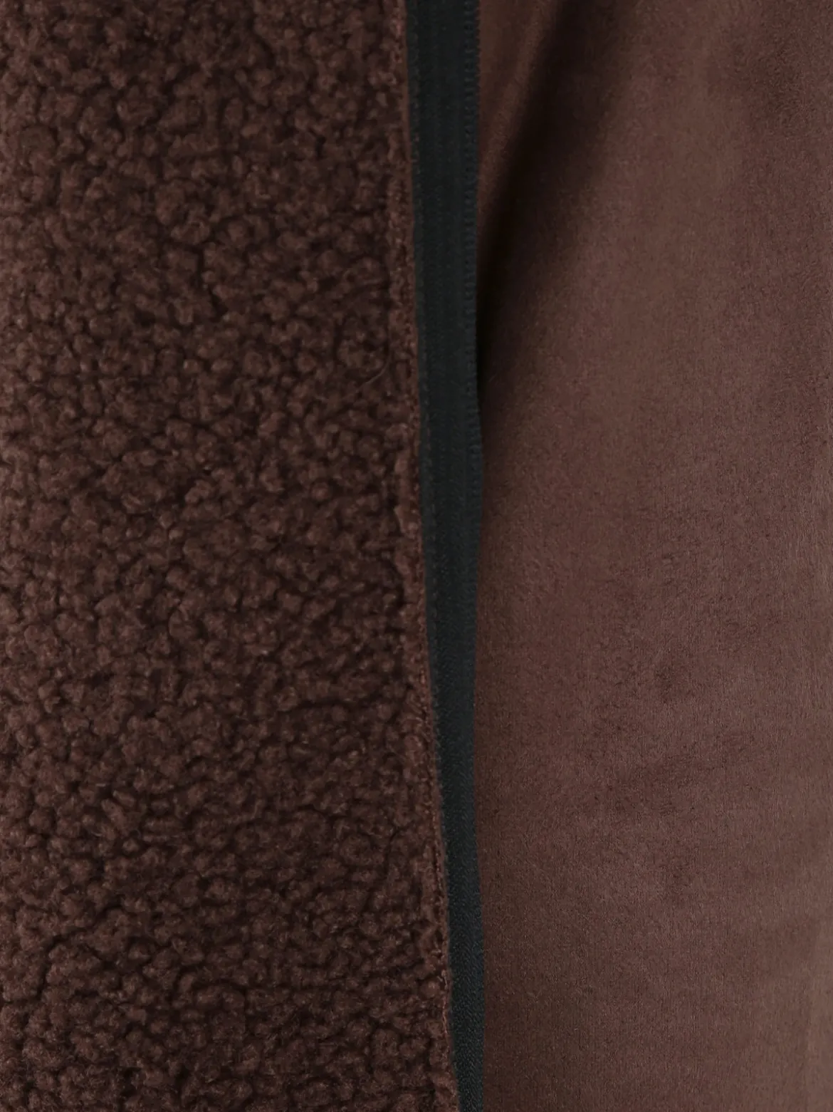 Close-Up Giacca da uomo scamosciata con zip
