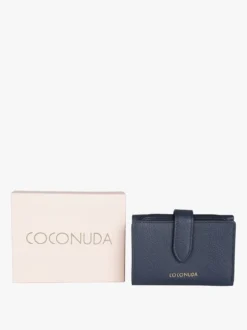 Coconuda Portafoglio in pelle da donna con portamonete removibile