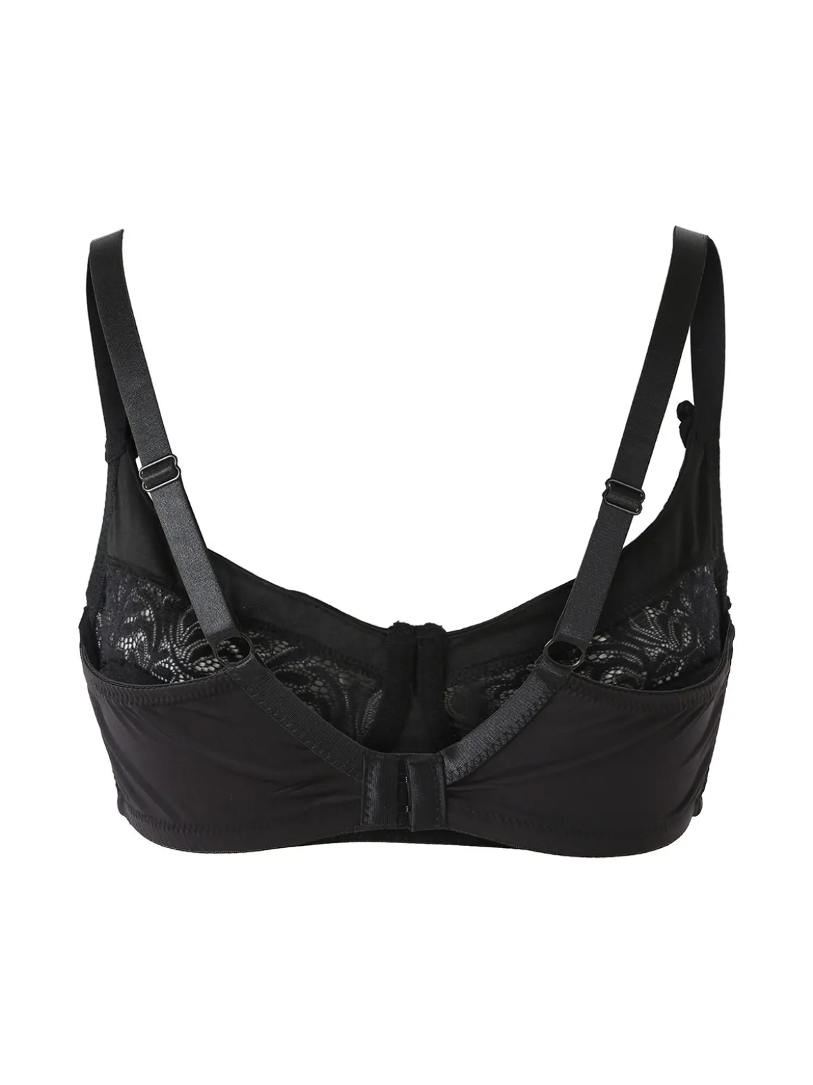 Coconuda PRIMULA Reggiseno strutturato con pizzo senza imbottitura e senza ferretto COPPA C - nero