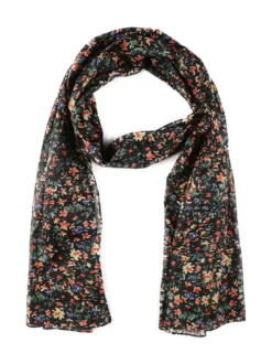 Colombo Sciarpa in cotone donna a fiori