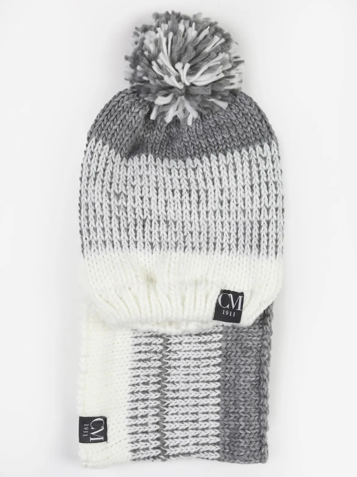Colombo Set bambini cappello + scaldacollo in maglia