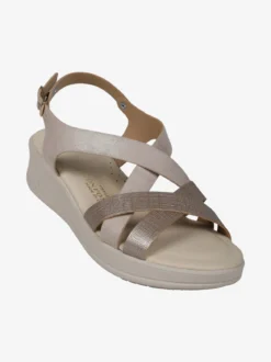 Confosana Sandali donna comfort con zeppa