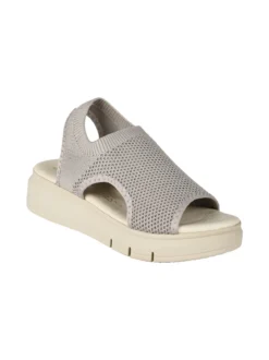Confosana Sandali donna in tessuto con platform