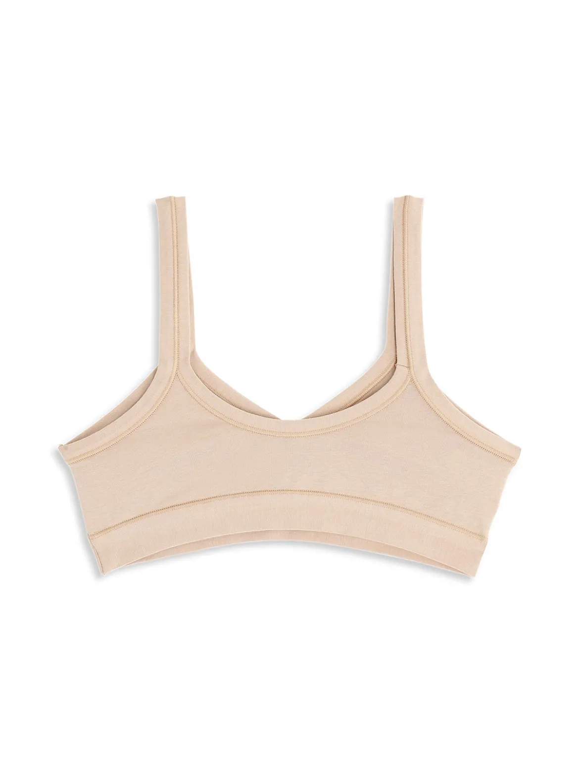 Cotonella Brassiere donna in cotone bielastico - beige