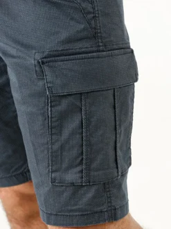 Cotton Belt Bermuda cargo da uomo in cotone stretch - avion