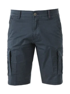 Cotton Belt Bermuda cargo da uomo in cotone stretch - avion