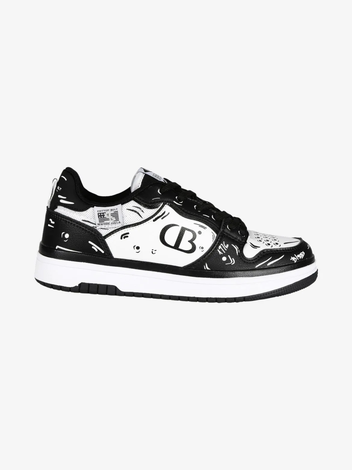 Cotton Belt Sneakers basse donna bicolor