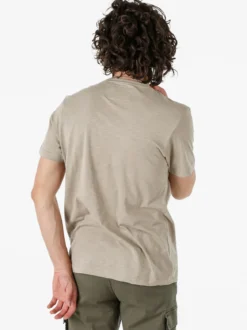 Cotton Belt T-shirt da uomo in cotone con stampa - fango