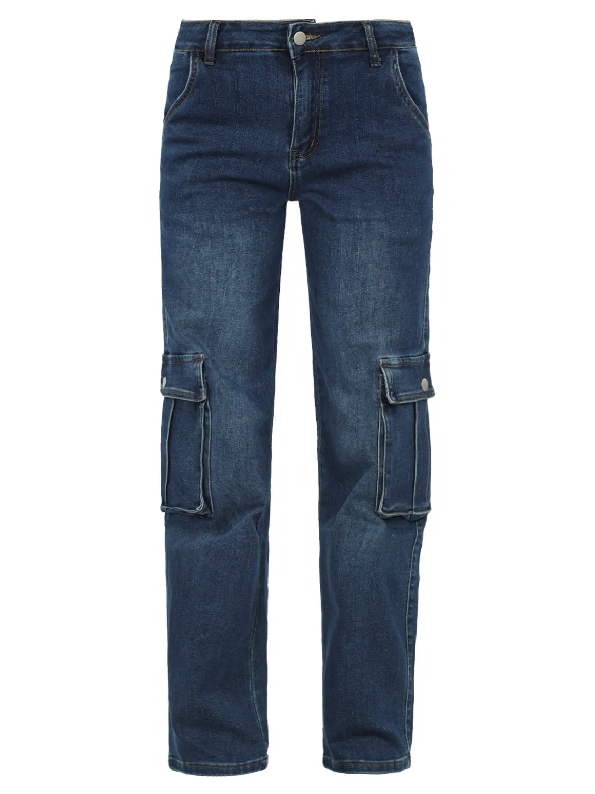 Cover Girl Jeans donna a gamba dritta con tasconi laterali