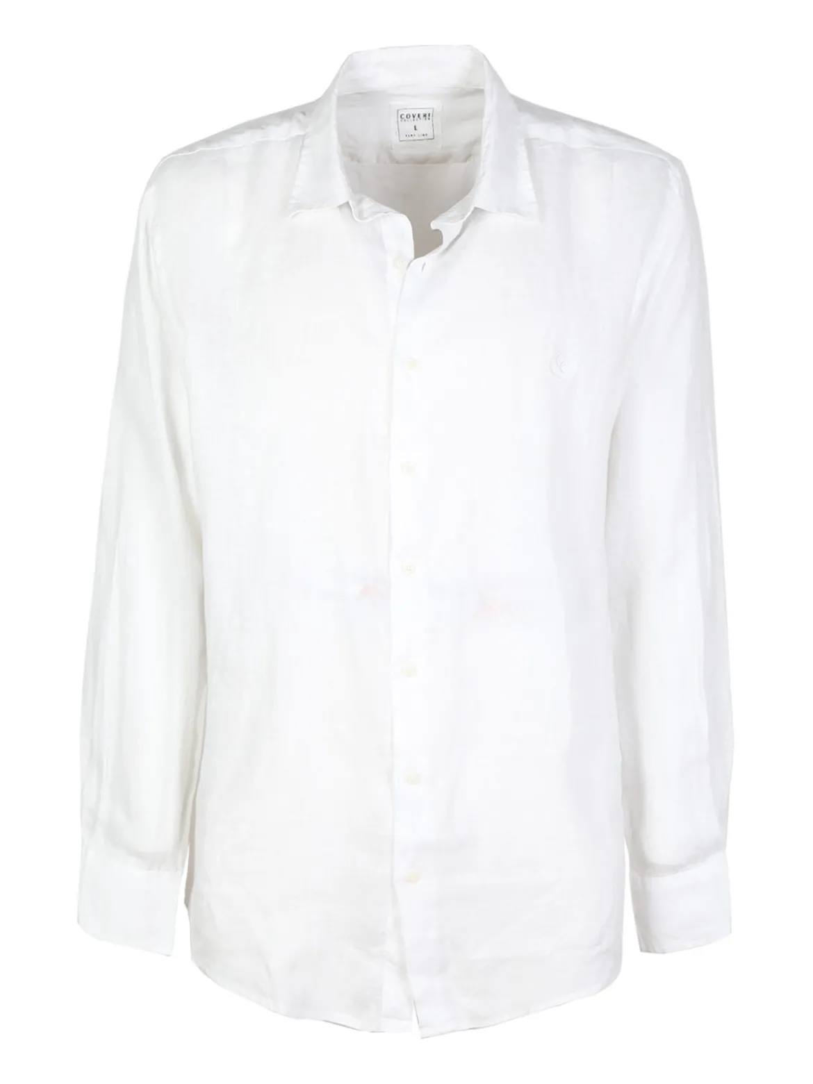Coveri Collection Camicia in lino da uomo a maniche lunghe