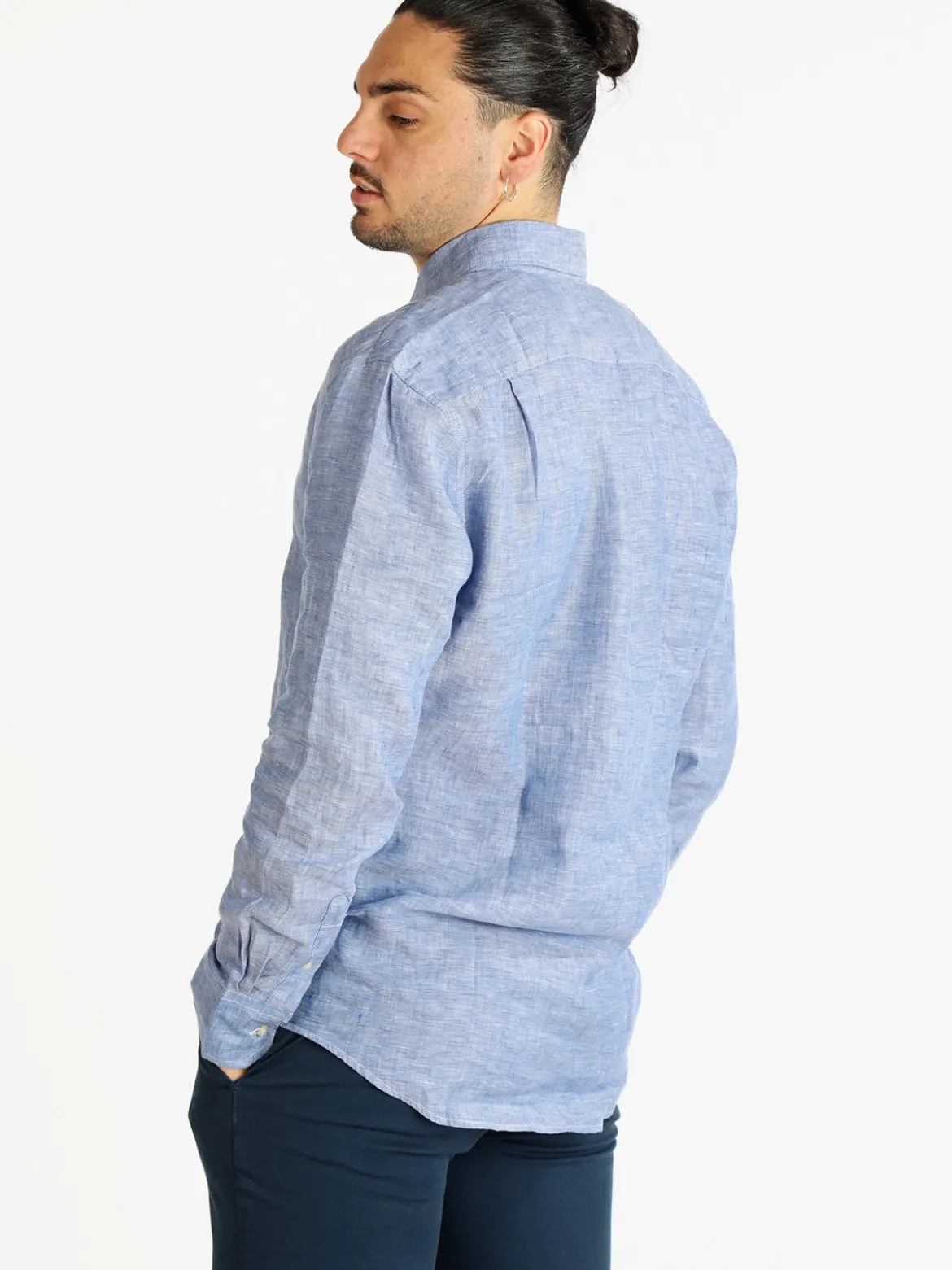 Coveri Collection Camicia regular da uomo in lino