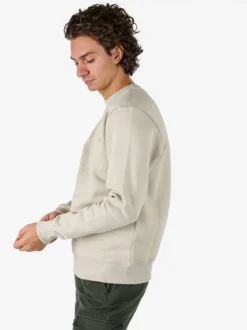 Coveri Moving Felpa girocollo da uomo - sabbia