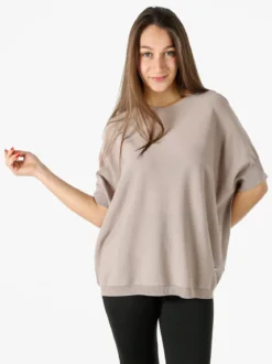 Coveri Moving Maglia donna a maniche corte - fango